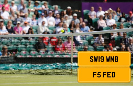 Game, Set, Match: Creative Number Plates Inspired by Wimbledon Champions