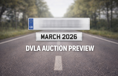 March 2026 DVLA Number Plate Auction Preview – Private Number Plates to Watch