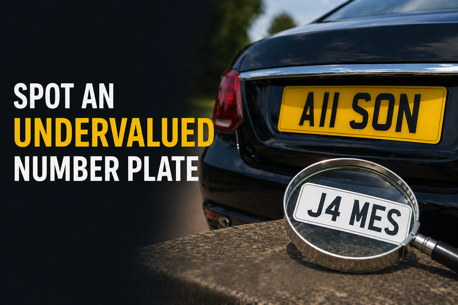 How to Spot an Undervalued Registration Plate (UK Guide)