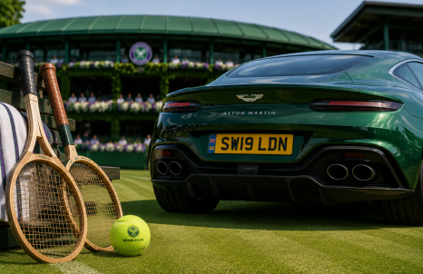 Game, Set, Match: Explore the World of Wimbledon Inspired Private Number Plates
