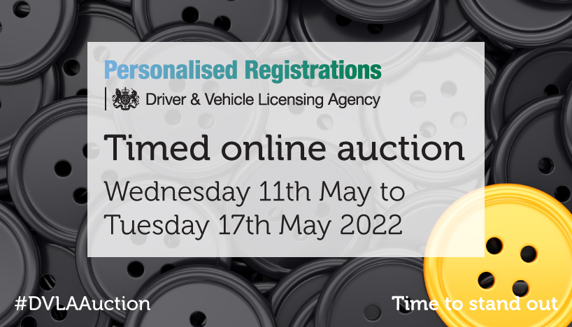 DVLA Registrations Auction Top 10 Sales for May 2022